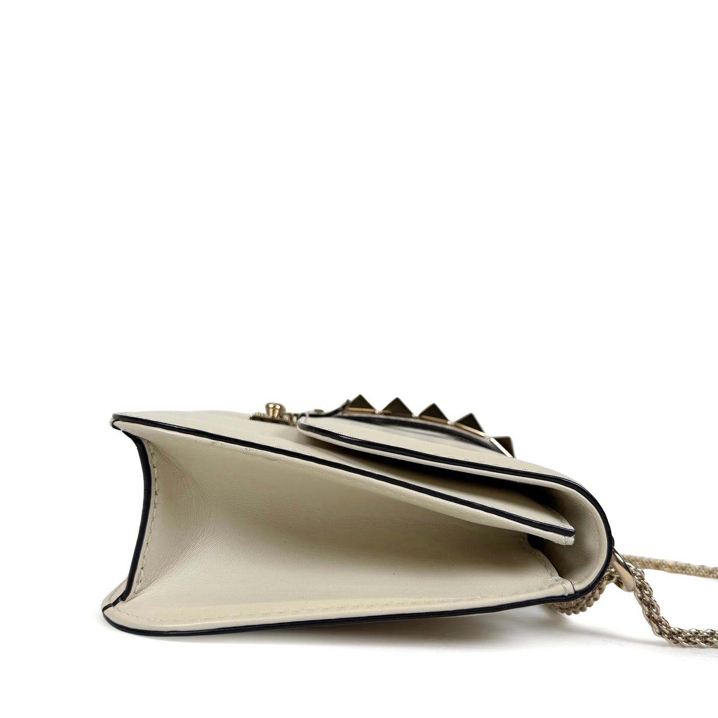 Valentino Garavani Rockstud Glam Lock Medium Shoulder Bag
