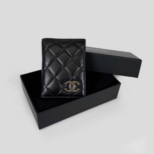 Chanel CC Lambskin Cardholder