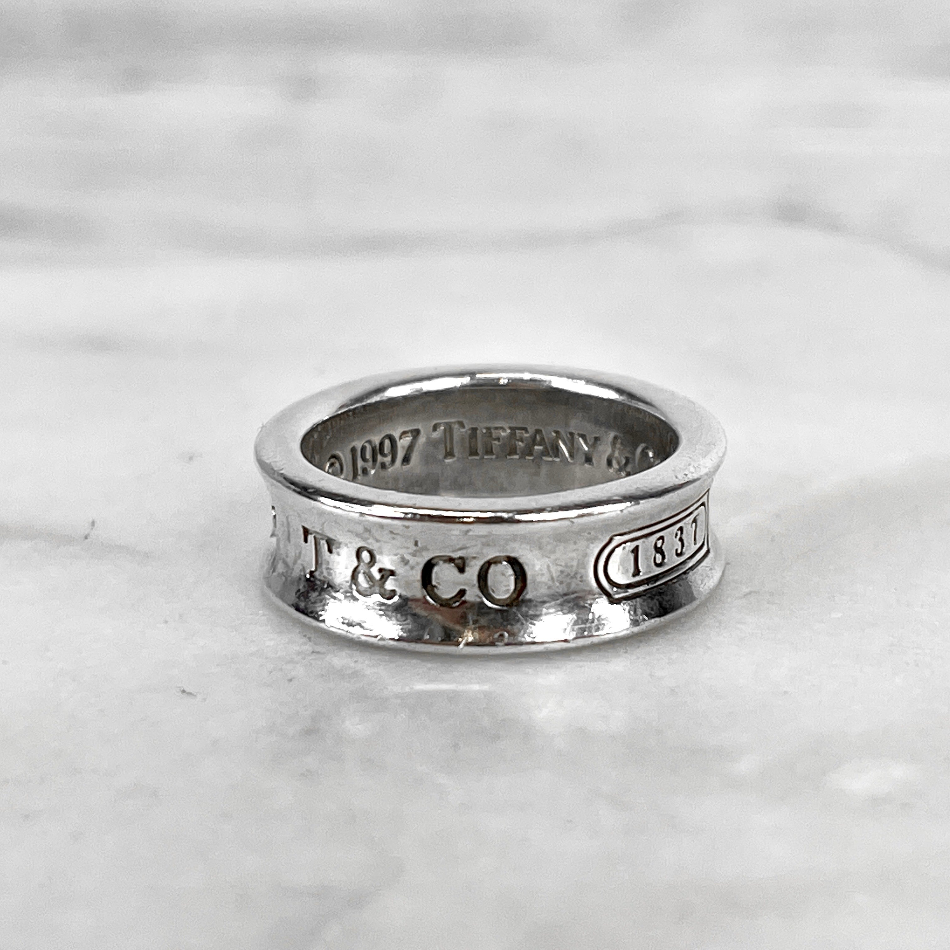 Tiffany and co sale 1837 ring